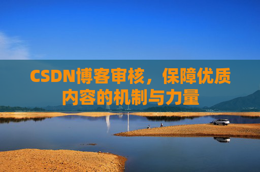 CSDN博客审核，保障优质内容的机制与力量